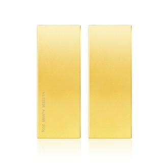 油壓工藝 定制金條200克 可激光刻字、刻圖案